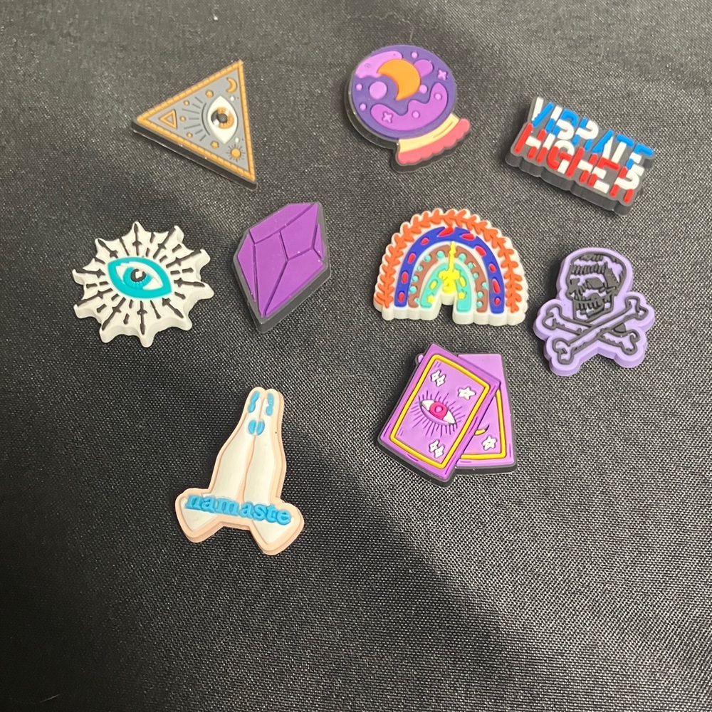 Croc Witchy theme shoe charms